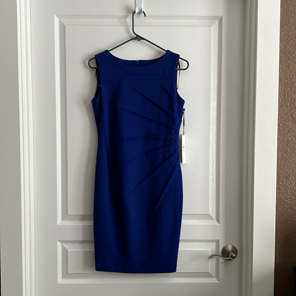 Dress -blue work/cocktail/wedding guest.